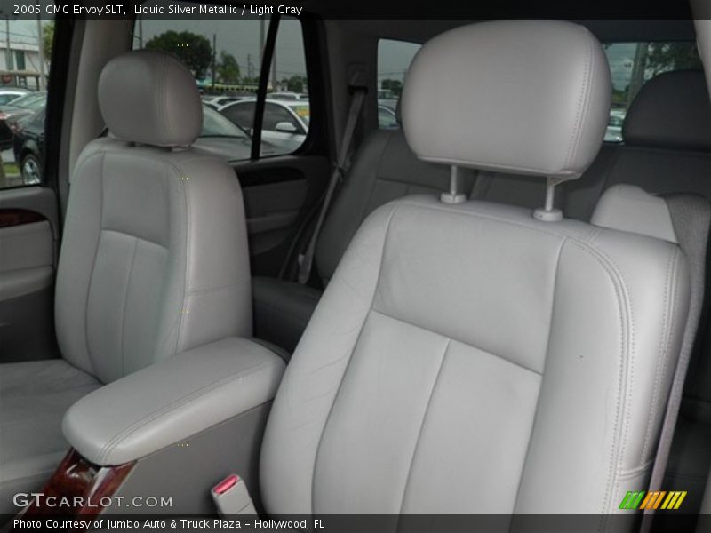 Liquid Silver Metallic / Light Gray 2005 GMC Envoy SLT
