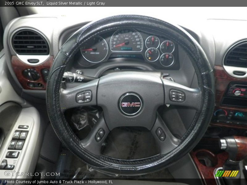 Liquid Silver Metallic / Light Gray 2005 GMC Envoy SLT