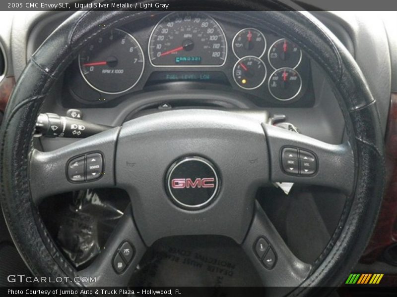 Liquid Silver Metallic / Light Gray 2005 GMC Envoy SLT