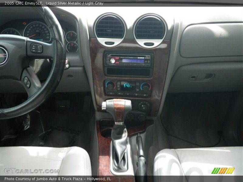 Liquid Silver Metallic / Light Gray 2005 GMC Envoy SLT