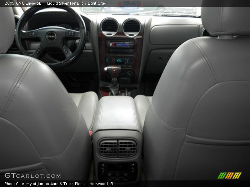 Liquid Silver Metallic / Light Gray 2005 GMC Envoy SLT
