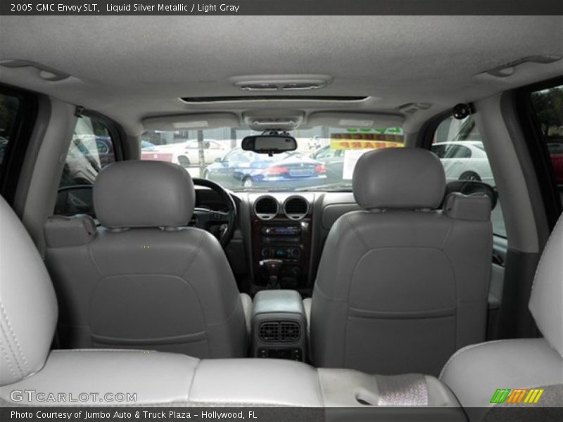 Liquid Silver Metallic / Light Gray 2005 GMC Envoy SLT