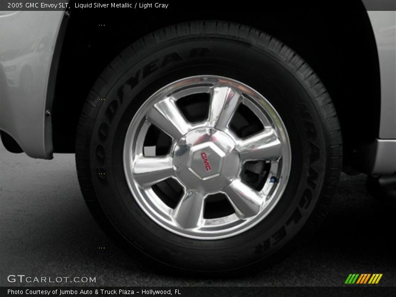 Liquid Silver Metallic / Light Gray 2005 GMC Envoy SLT
