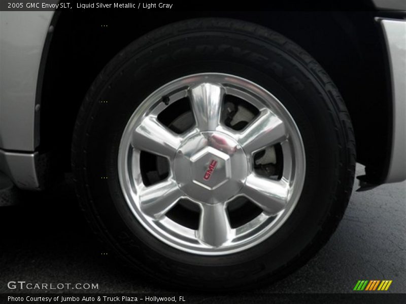 Liquid Silver Metallic / Light Gray 2005 GMC Envoy SLT