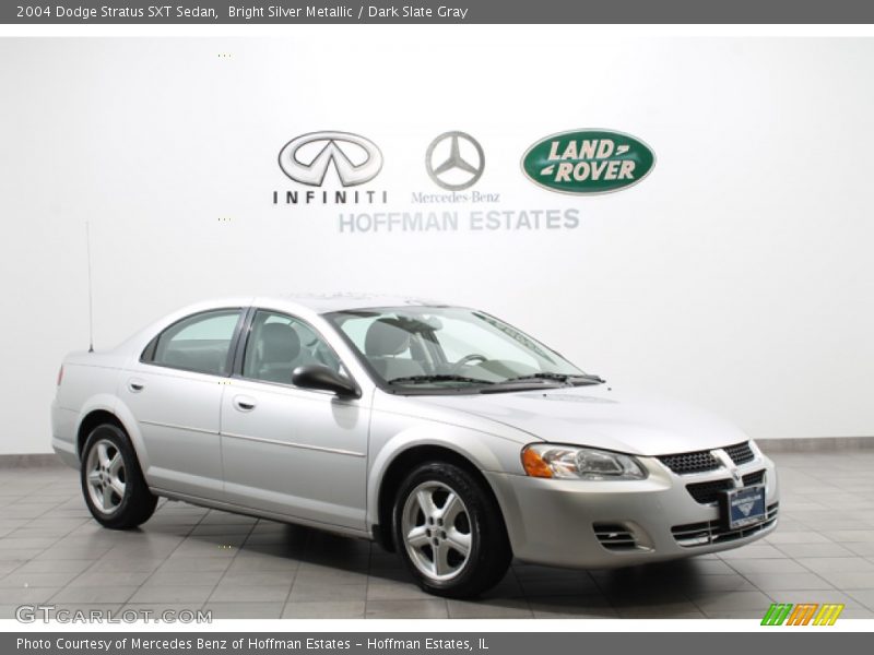 Bright Silver Metallic / Dark Slate Gray 2004 Dodge Stratus SXT Sedan