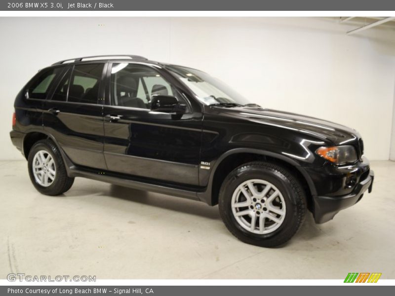 Jet Black / Black 2006 BMW X5 3.0i