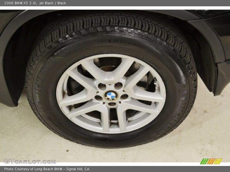Jet Black / Black 2006 BMW X5 3.0i
