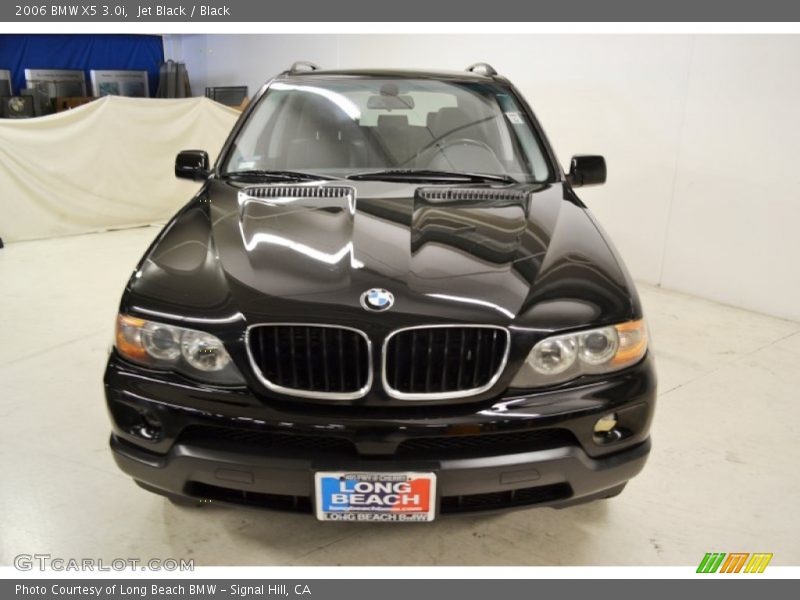 Jet Black / Black 2006 BMW X5 3.0i