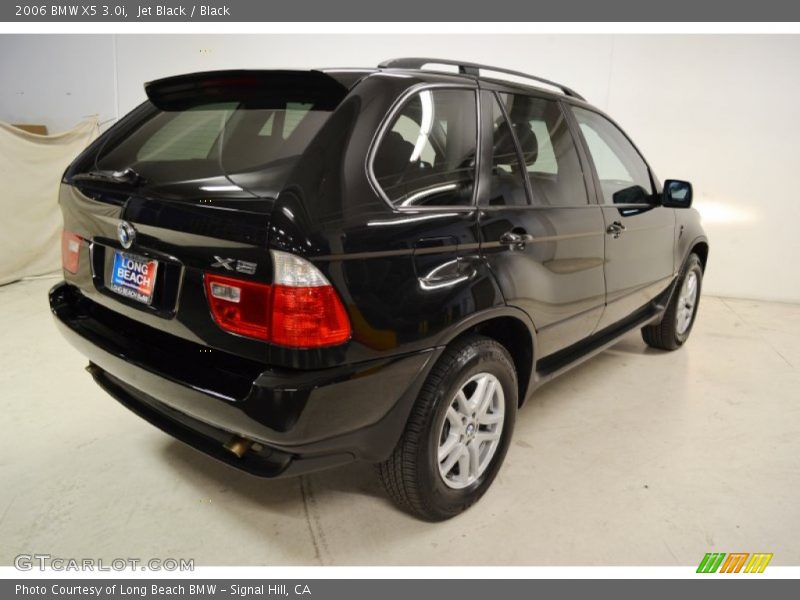 Jet Black / Black 2006 BMW X5 3.0i