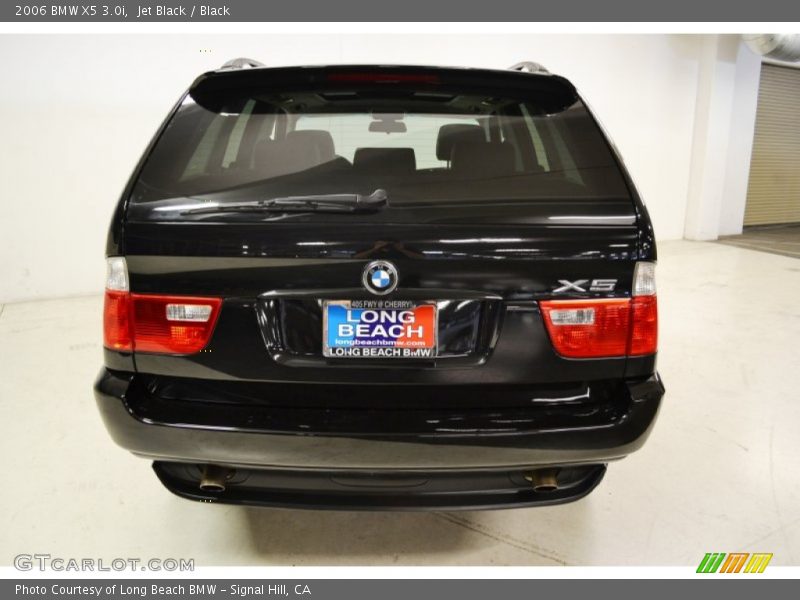 Jet Black / Black 2006 BMW X5 3.0i