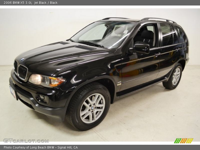 Jet Black / Black 2006 BMW X5 3.0i