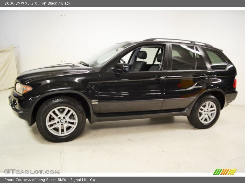 Jet Black / Black 2006 BMW X5 3.0i