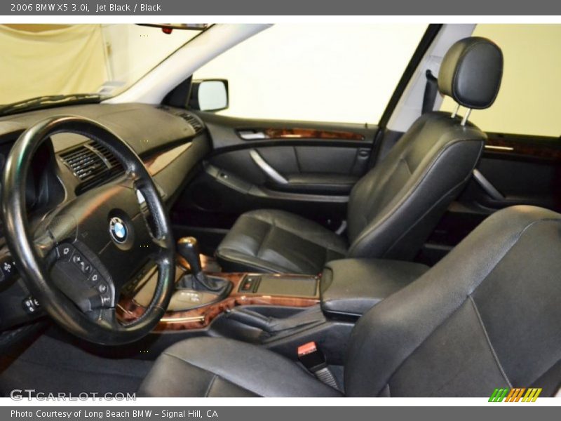 Jet Black / Black 2006 BMW X5 3.0i