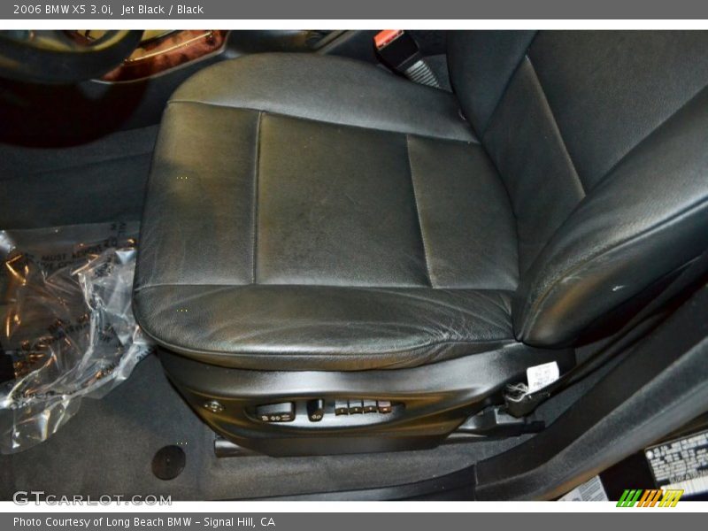 Jet Black / Black 2006 BMW X5 3.0i