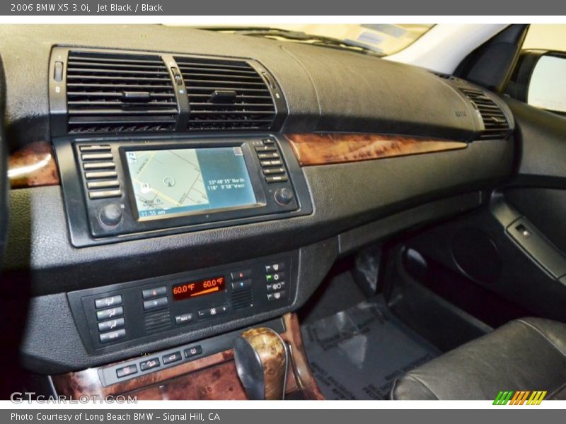 Jet Black / Black 2006 BMW X5 3.0i