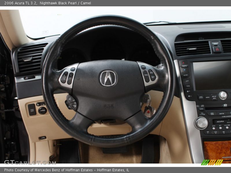 Nighthawk Black Pearl / Camel 2006 Acura TL 3.2