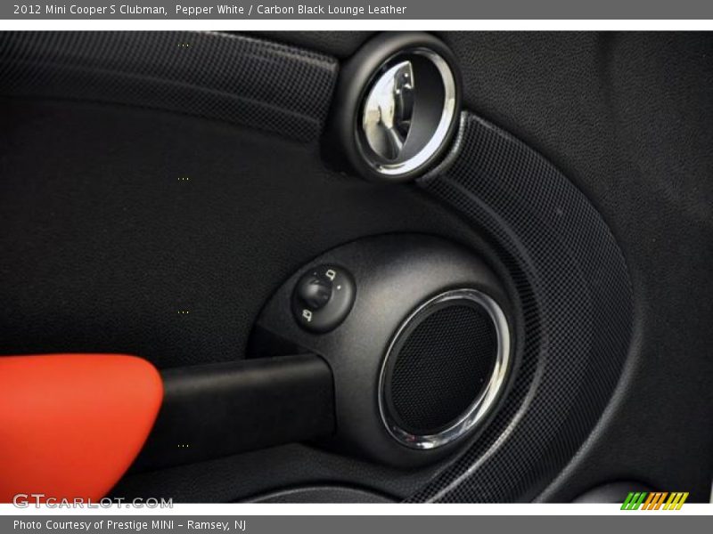 Pepper White / Carbon Black Lounge Leather 2012 Mini Cooper S Clubman