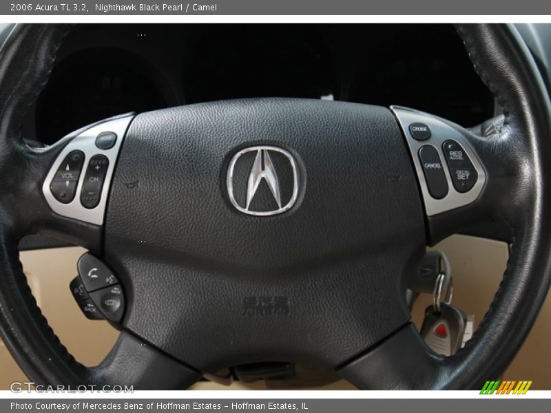 Nighthawk Black Pearl / Camel 2006 Acura TL 3.2