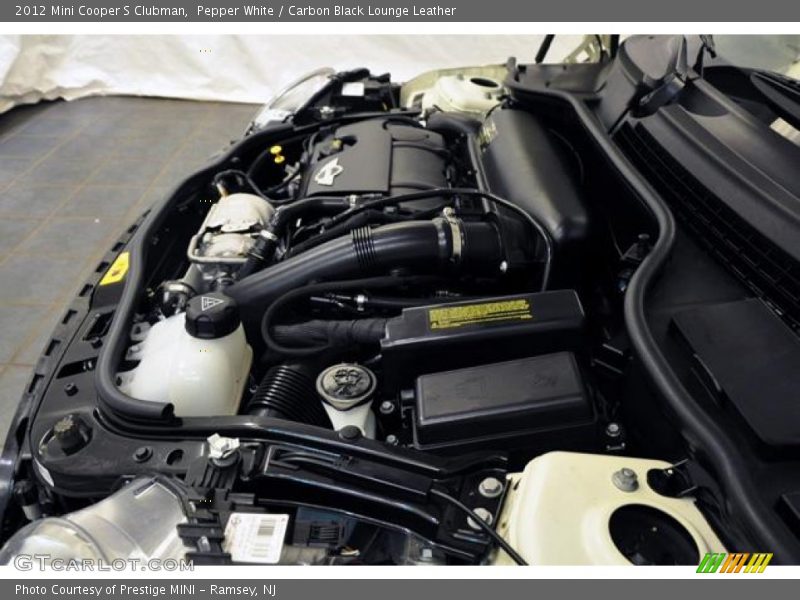 Pepper White / Carbon Black Lounge Leather 2012 Mini Cooper S Clubman