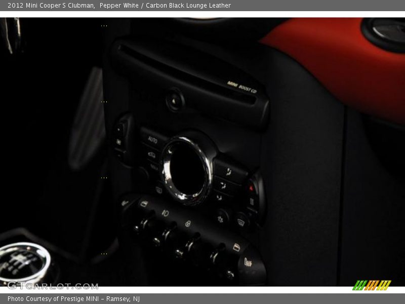 Pepper White / Carbon Black Lounge Leather 2012 Mini Cooper S Clubman