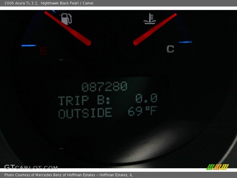 Nighthawk Black Pearl / Camel 2006 Acura TL 3.2