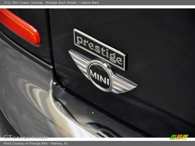Midnight Black Metallic / Carbon Black 2012 Mini Cooper Clubman