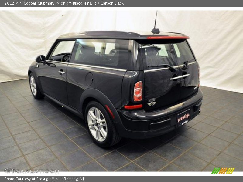 Midnight Black Metallic / Carbon Black 2012 Mini Cooper Clubman