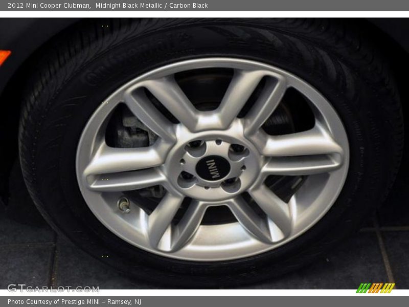 Midnight Black Metallic / Carbon Black 2012 Mini Cooper Clubman