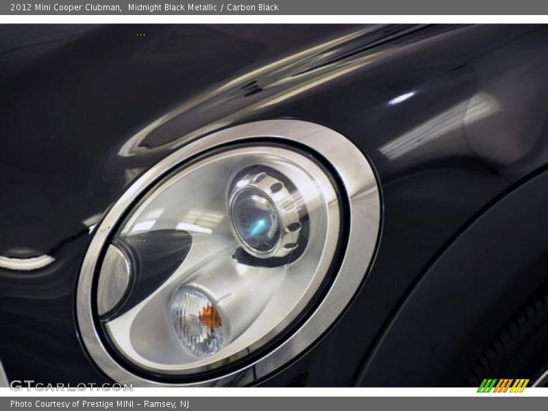 Midnight Black Metallic / Carbon Black 2012 Mini Cooper Clubman