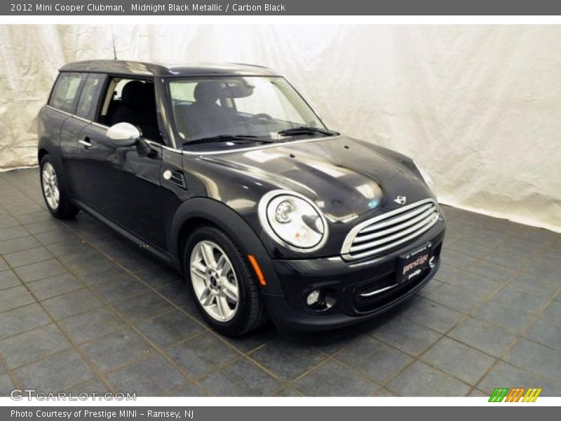Midnight Black Metallic / Carbon Black 2012 Mini Cooper Clubman