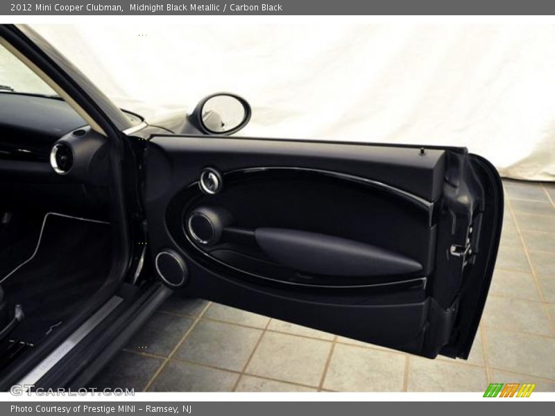 Midnight Black Metallic / Carbon Black 2012 Mini Cooper Clubman