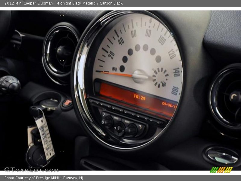 Midnight Black Metallic / Carbon Black 2012 Mini Cooper Clubman
