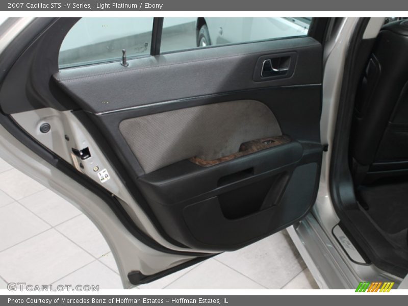 Light Platinum / Ebony 2007 Cadillac STS -V Series