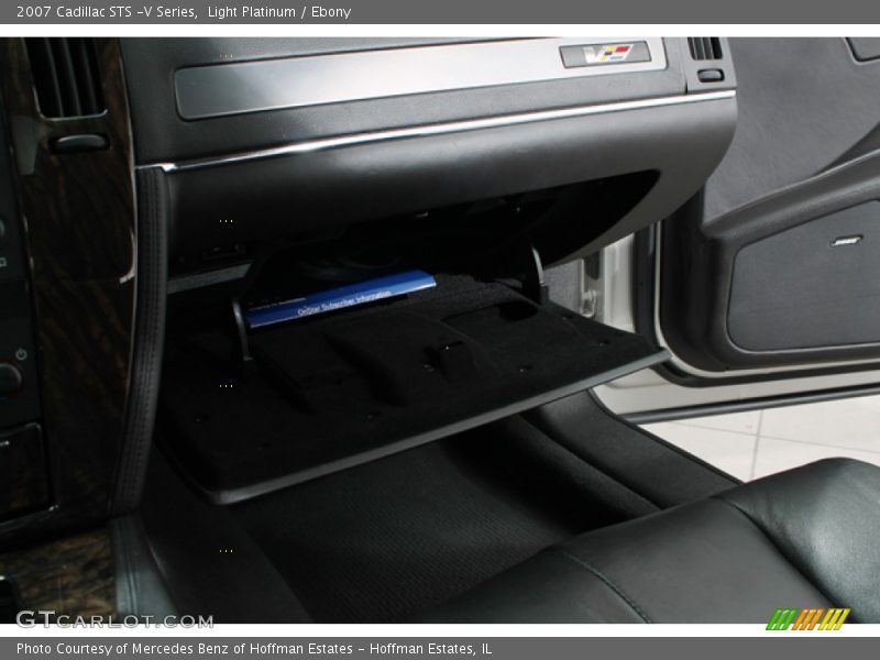 Light Platinum / Ebony 2007 Cadillac STS -V Series