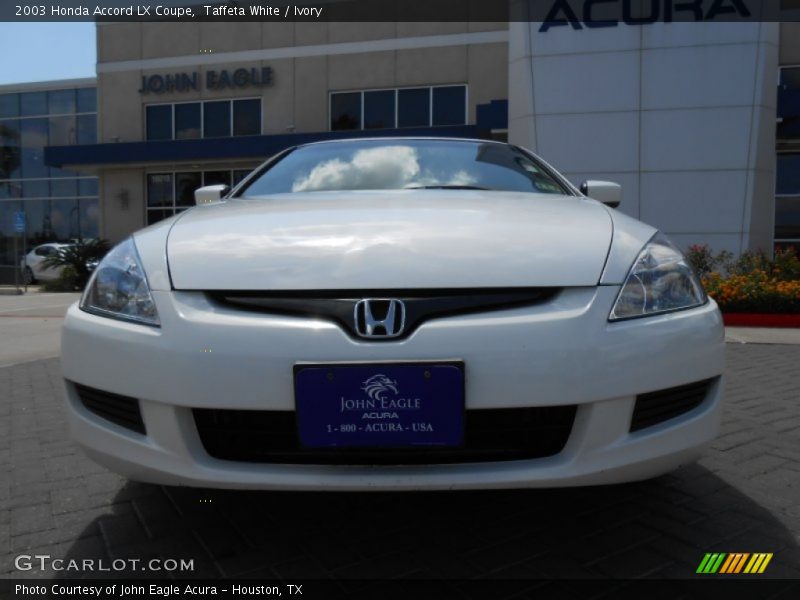 Taffeta White / Ivory 2003 Honda Accord LX Coupe