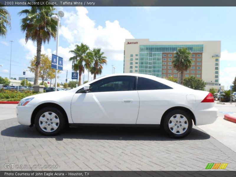 Taffeta White / Ivory 2003 Honda Accord LX Coupe