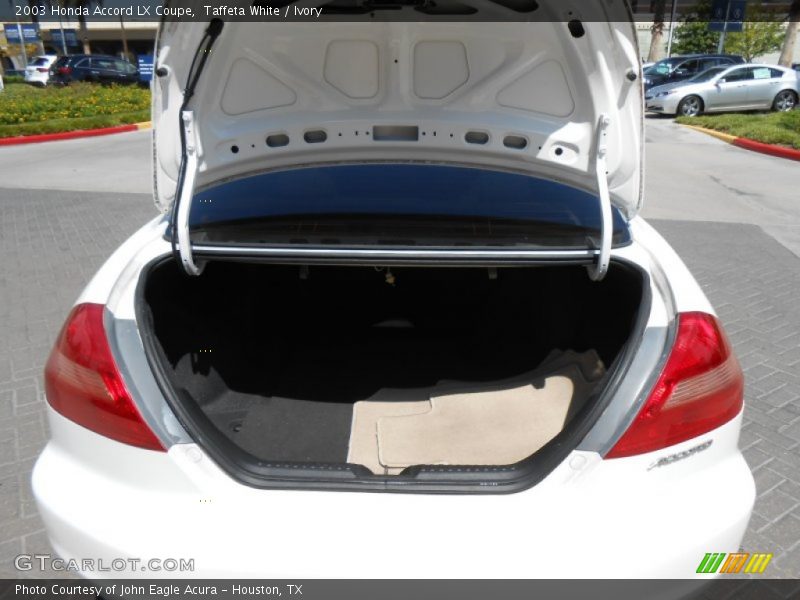 Taffeta White / Ivory 2003 Honda Accord LX Coupe