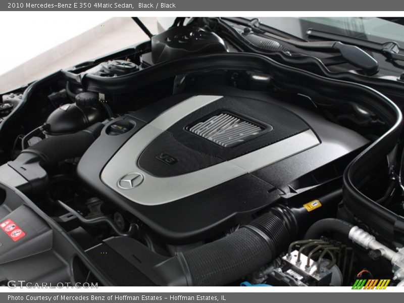 Black / Black 2010 Mercedes-Benz E 350 4Matic Sedan