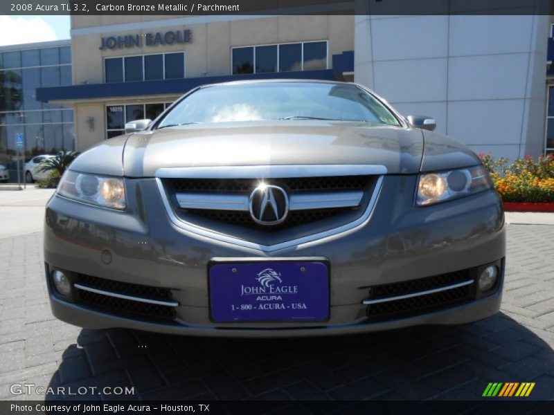 Carbon Bronze Metallic / Parchment 2008 Acura TL 3.2