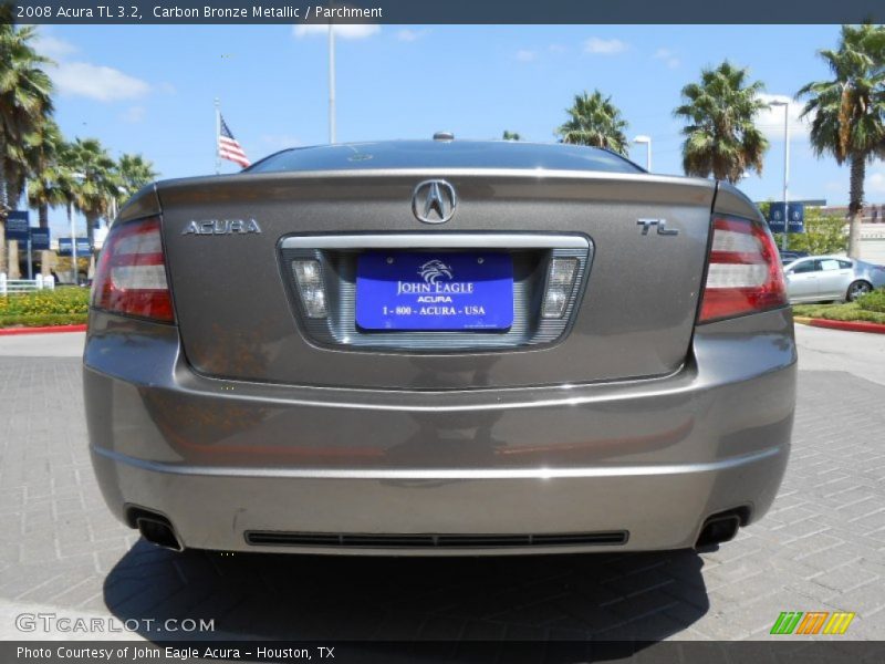 Carbon Bronze Metallic / Parchment 2008 Acura TL 3.2