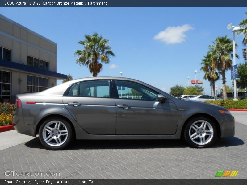 Carbon Bronze Metallic / Parchment 2008 Acura TL 3.2