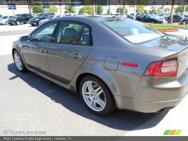 Carbon Bronze Metallic / Parchment 2008 Acura TL 3.2