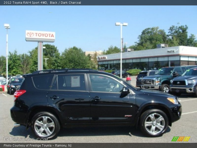 Black / Dark Charcoal 2012 Toyota RAV4 Sport 4WD