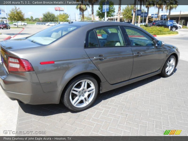 Carbon Bronze Metallic / Parchment 2008 Acura TL 3.2