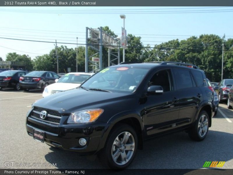 Black / Dark Charcoal 2012 Toyota RAV4 Sport 4WD