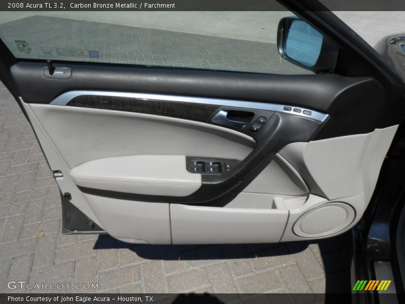 Carbon Bronze Metallic / Parchment 2008 Acura TL 3.2