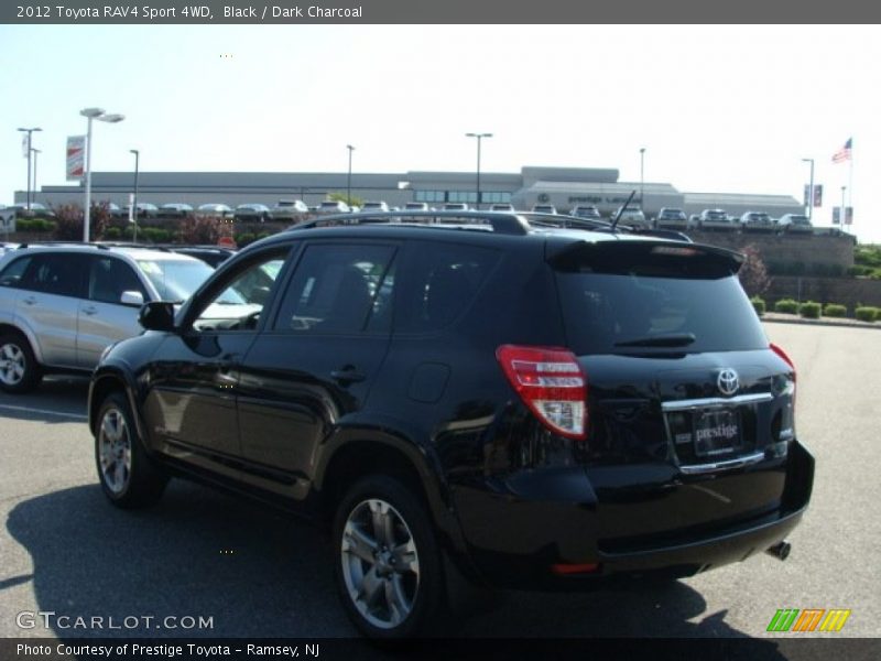Black / Dark Charcoal 2012 Toyota RAV4 Sport 4WD