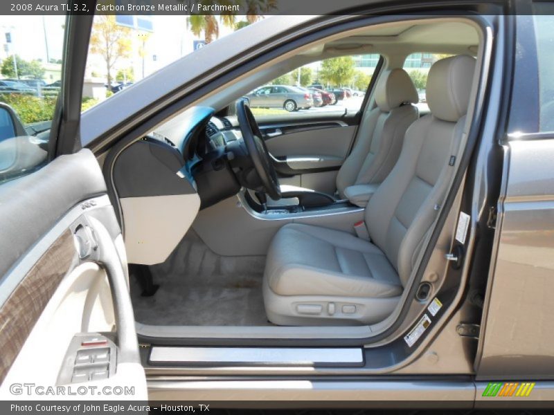 Carbon Bronze Metallic / Parchment 2008 Acura TL 3.2