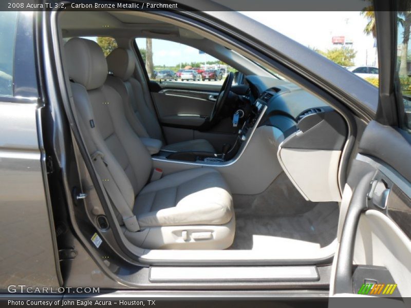 Carbon Bronze Metallic / Parchment 2008 Acura TL 3.2