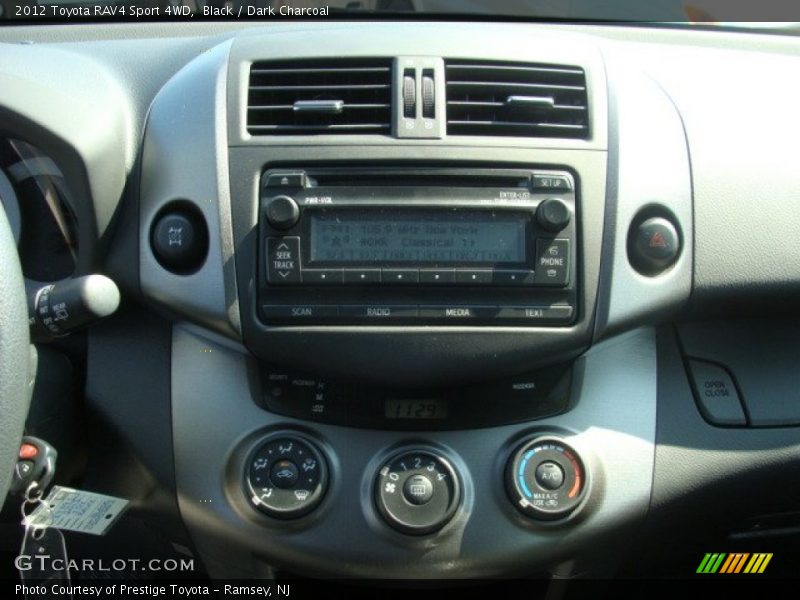 Black / Dark Charcoal 2012 Toyota RAV4 Sport 4WD